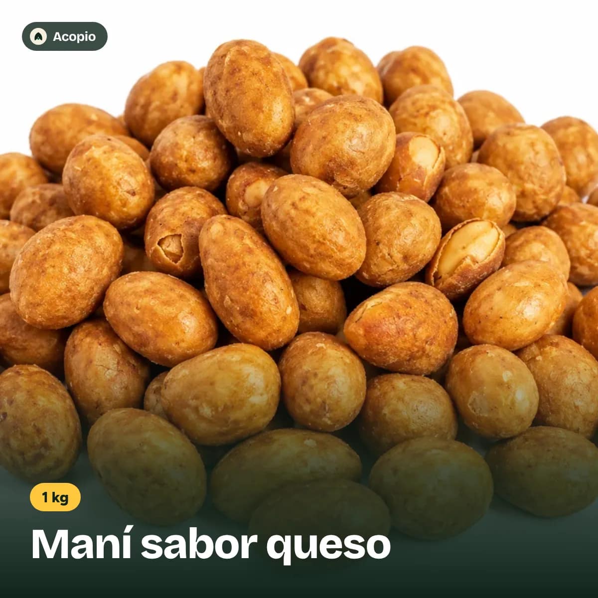 Maní saborizado queso x 1 kg