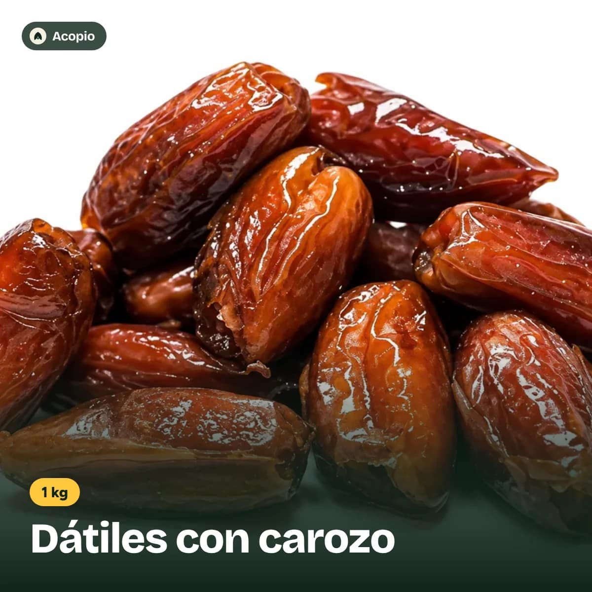 Dátiles con carozo x 1 kg