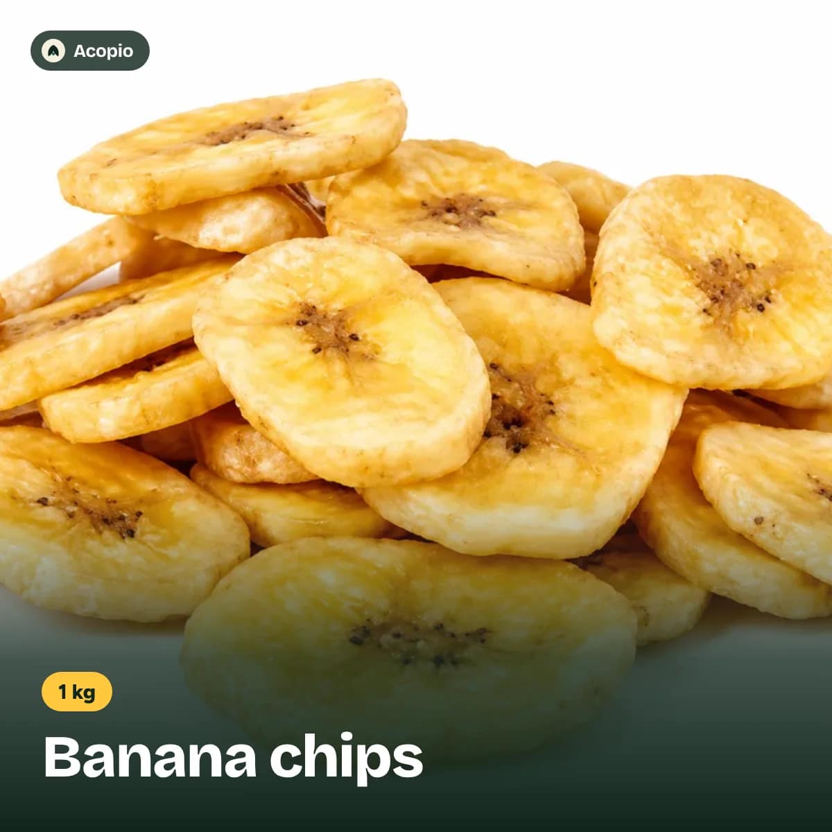 Banana chips x 1 kg