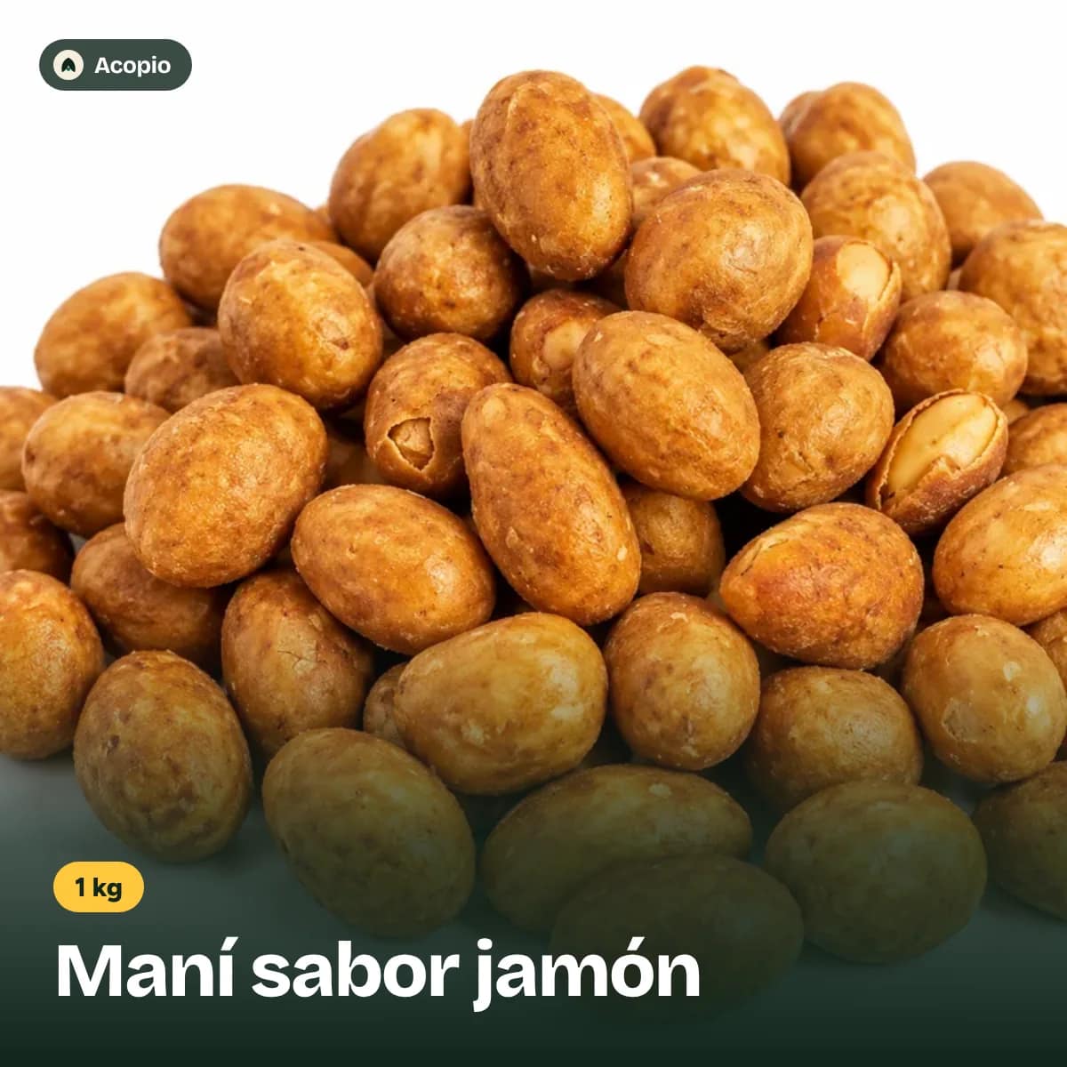 Maní saborizado jamón x 1 kg