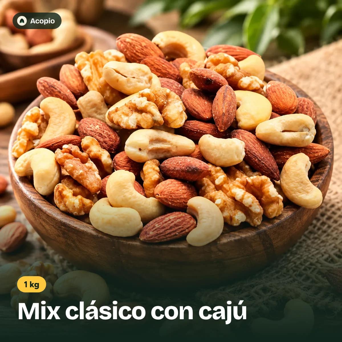 Mix Clásico con cajú x 1 kg